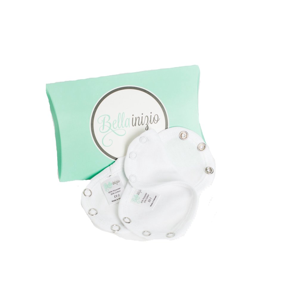 Choice Brands Bodysuit Extenders Pack of 2, Labeled Different Size