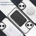 thumbnail image 4 of JETech Magnetic Case for iPhone 14 Plus 6.7-Inch Compatible with MagSafe Wireless Charging, Shockproof Phone Bumper Cover, Anti-Scratch Clear Back (Black), 4 of 7