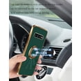 thumbnail image 6 of Compatible with Samsung S10 Plus Case Silicone TPU Shockproof Samsung Galaxy S10 Plus Phone Case Plating Astronaut Cute Pattern TPU Cases with Ring (Dark Green), 6 of 14