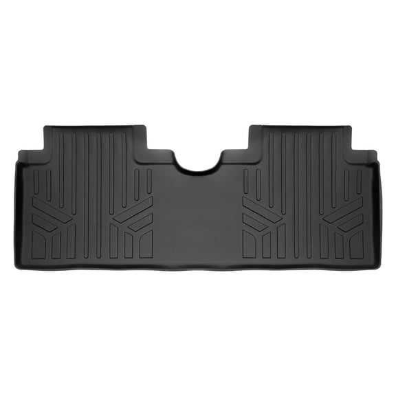 SMARTLINER All Weather Protection Custom Fit Black 2nd Row Floor Mat Liner Set Compatible With 2023-2024 Hyundai IONIQ 6