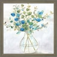 thumbnail image 3 of Great Art Now Eucalyptus Vase Navy by Cynthia Coulter, 2 Piece Framed Art Set Each 13"W x 13"H, 3 of 3