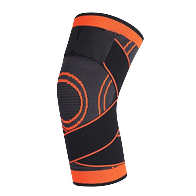 Dvkptbk Genouillères Sport Compression Genouillère Course Cyclisme Basketball Sangle Genouillère Respirante Enroulement Genouillère Nylon 3D Compression Genouillères