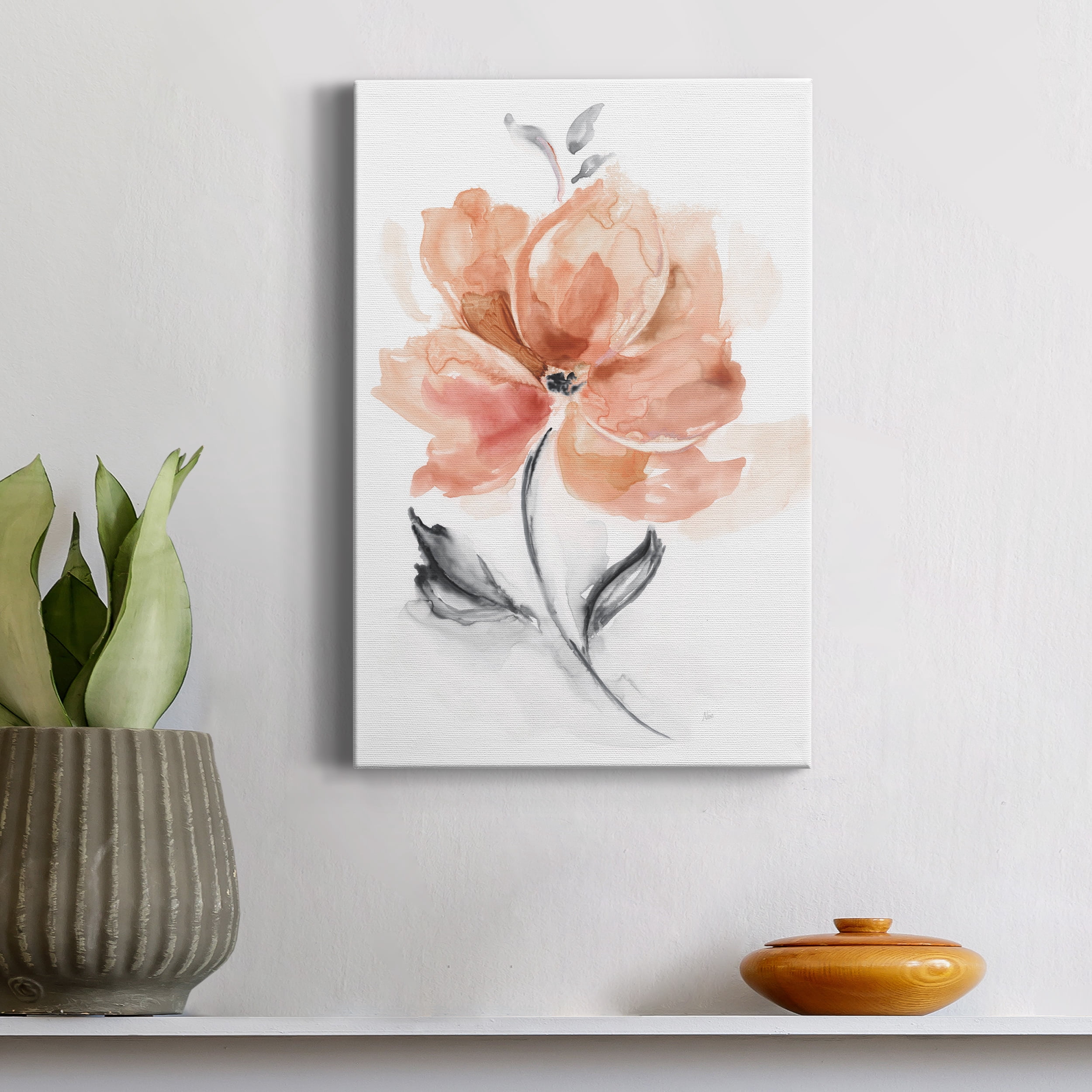 Soft Sensation I Premium Gallery Wrapped Canvas - Ready to Hang - 40 x 60