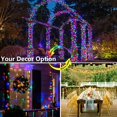 thumbnail image 4 of Joomer Color Changing Christmas String Lights, 262FT 800 LED String Lights with Remote Timer Fairy Outdoor Waterproof for Christmas Decoration (Warm White to Multicolor), 4 of 6