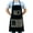 Black, variant on BBQ Butler Grilling Apron - Premium Waxed Canvas Apron - Deluxe Leather