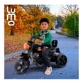 thumbnail image 4 of Moto para Niño Electrica Recargable Luz y Musica Montable negro, 4 of 7