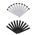 thumbnail image 3 of Pesca Caña de pescar Tie Strap Tirantes Sujetador Hook Loop Ties Belt White 10pcs JShteea El nuevo, 3 of 9