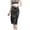 Black, variant on Womens Bodycon Pencil Skirts Patent Leather Split Sleek Fitted Mini Sheath Skirts Zip Up Tight Night Out Party Dressy Stylish Wear