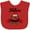Red, variant on Inktastic Future Lumberjack Boys Baby Bib