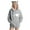 Gray, variant on ZZwxWA Women Cute Cotton Blend Long Sleeve Panda Print Hoodies Pullover Tops 50% Off Clear