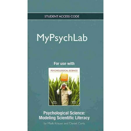NEW MyPsychLab -- Standalone Access Card -- for Psychological Science:
