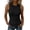 Black-05, variant on Women’s Ribbed Crew Neck Tank Top, Sleeveless Fitted Knit Cami, Casual Solid Color Basic Layering Shirt