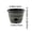 Gray, variant on Pots-For-Plant-Outdoor, Large Plastic Self Watering Flower Pots Plastic Wine Barrel Planters Plant Pots With Drainage Hole And Saucer, Decorative Indoor Flower Pot For House Garden Porch