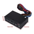thumbnail image 4 of Sidaley Panel multifunción frontal de 5,25 USB3.0 Hub Media Dashboard PC Lector de tarjetas interno Juegos de teclado y mouse para computadora, 4 of 6