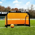 thumbnail image 2 of FORZA POD Aluminium Soccer Goal | Premium Folding Soccer Goal – Available in 4ft x 2.5ft, 5ft x 3ft and 6ft x 4ft & 9 Bold Colors | Quick Assembly with No Tools Required – Includes Carry Bag, 2 of 7