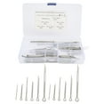 thumbnail image 1 of Cotter Pin Assortment Kit, Split Pins Long Durability Stainless Steel   For  Auto Truck Garage Workshop Repair 90Pcs/Set, 1 of 8
