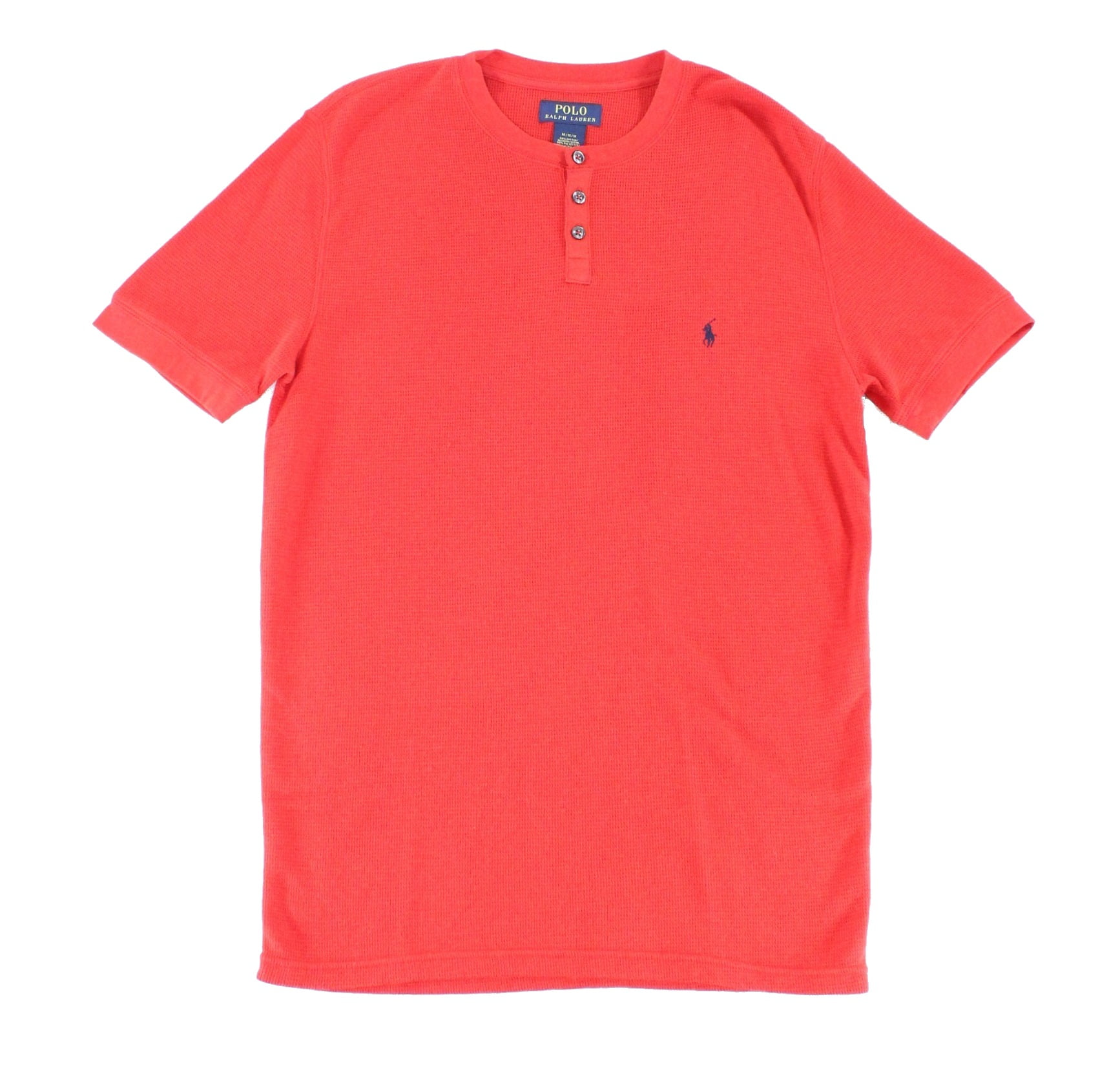 Polo Ralph Lauren Polo Ralph Lauren NEW Red Mens Size Large L Thermal Henley Shirt Walmart