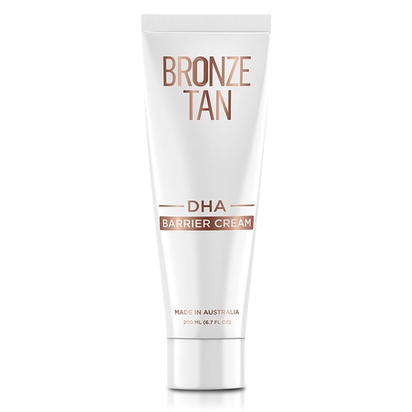 Bronze Tan DHA Spray Tan Barrier Cream - Crema de barrera para bronceado en spray - Esencial para salones de bronceado en spray - Crema de barrera para bronceado en spray hidrata y protege la piel - P