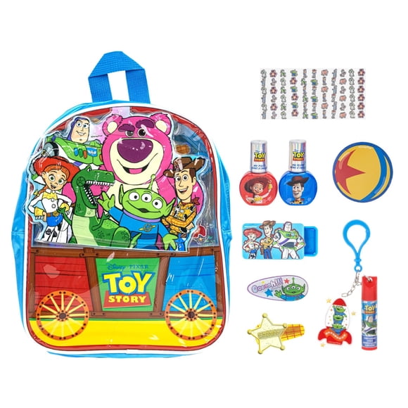 Set de maquillaje infantil Townley Girl Toy Story con mochila de regalo