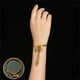 thumbnail image 5 of Wmhnj Pulsera tnica ajustable hecha a mano con cuerda y smbolo mitolgico del pez tragador dorado, ideal como regalo para la transformacin espiritual., 5 of 9