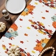 thumbnail image 2 of Thanksgiving Turkey Table Runner, Autumn Thanksgiving Kitchen Dining Table Decoration for Home Party Decor 13x120 Inches, 2 of 9