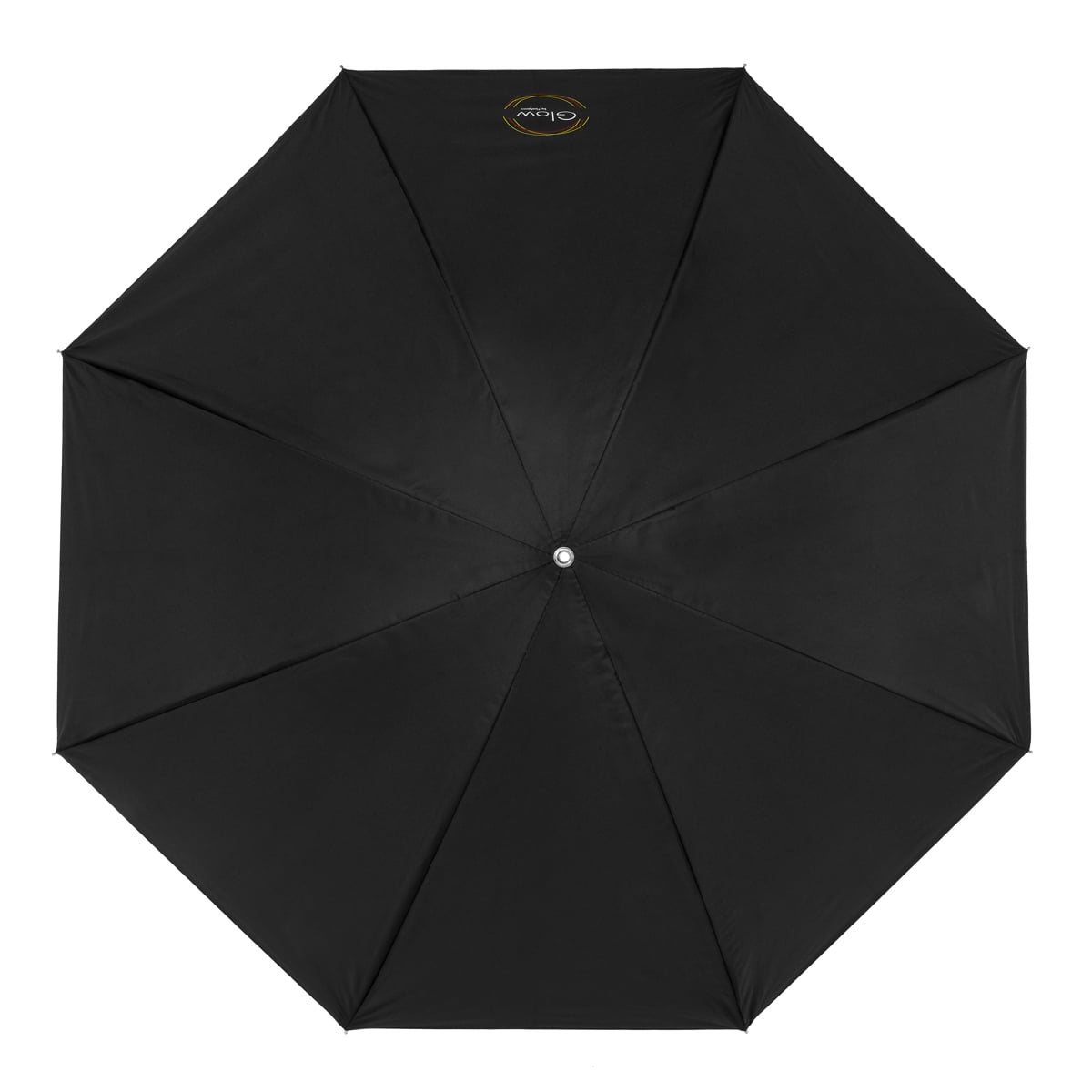 Glow 40" White Umbrella with Removable Silver/Black Layer