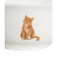 thumbnail image 3 of Pet Portrait White Porcelain All Purpose Bowl - I Love Orange Tabbies, 3 of 6
