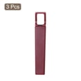 thumbnail image 3 of 3 Piezas Sacacorchos de Viaje Unique Bargains Abrebotellas de Vino Rectangular de Plástico Rojo Oscuro, 3 of 5