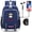 Color2, variant on Teen Kuro_mi Laptop Backpack with USB Charging Port-Waterproof Travel Knapsack Large Canvas Schoolbag for Student