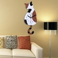 thumbnail image 5 of Wall Clock with Swinging Tail Decorative Acrylic Operated Easy to Read for Indoor Hotel Home Cafe Decor, 5 of 9