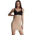 thumbnail image 2 of SWSMCLT Women's Tummy Control Slip Non Slip Shapewear Half Slips Mini Skirt Back Smoothing Fitted Low Rise Under Dress Nude Medium, 2 of 4