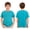 Green, variant on Kids Boys Post Shoulder Surgery Recovery Shirt Full Tear Away Short Sleeve Chemo Port Access Shirt Green 14
