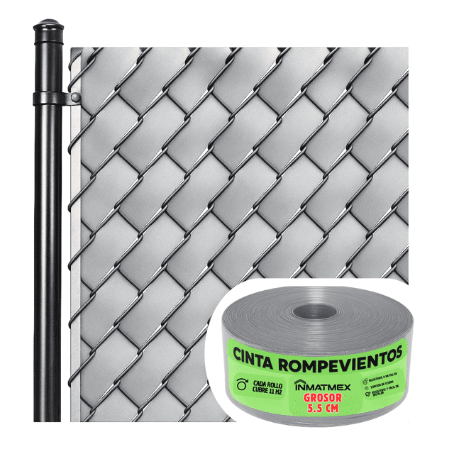 Cinta Rompevientos Para Privacidad 110m2 5.5cm Ancho inmatmex