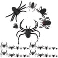 thumbnail image 2 of 70pcs Realistic Plastic Spiders Fake Spiders Toys Simulation Spiders for Halloween Party Decorations, 2 of 8