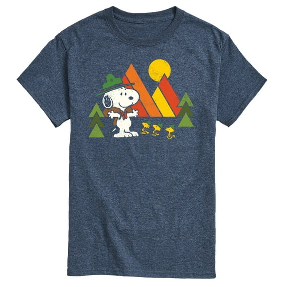 Peanuts - Retro Trailbrazers - Men's Short Sleeve Graphic T-Shirt
