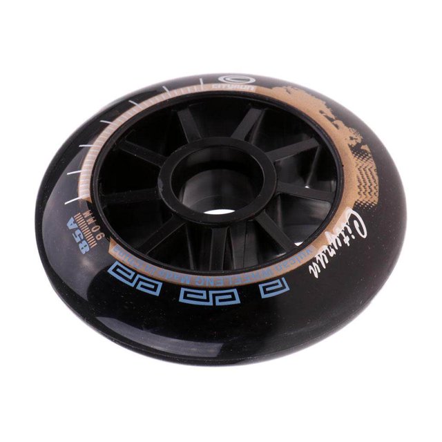 ziyahi Roues de Patinage de Vitesse Roues Intérieures de Patin en Ligne Outil 90mm Noir