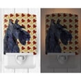 thumbnail image 2 of Caroline's Treasures SS4327CNL Scottish Terrier Fall Leaves Portrait Ceramic Night Light, 6x4x3", multicolor, 2 of 2