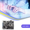 thumbnail image 4 of Inteprter Placa base B75 CPU 128G SSD Set a LAN Board HDMI-compatible VGA Desktop PC placas base piezas de actualización Juegos de teclado y mouse para computadora, 4 of 6
