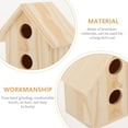 thumbnail image 5 of WRITWAA Wooden Bird Nest Beige Parrot Breeding Box Durable Pet Supplies 2Pcs, 5 of 8
