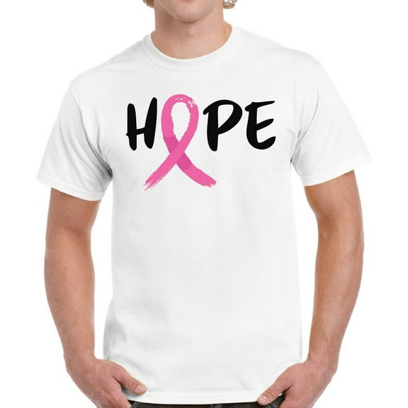 Cancer Awareness Shirt for Men - Breast Cancer Awareness Month Walk - Hope Support