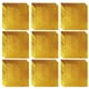 thumbnail image 1 of 200 unidades de papel de aluminio dorado para envolver regalos, cáscara de naranja para envolver chocolate (dorado), 1 of 8