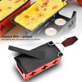 thumbnail image 3 of Cheese Raclette Set Cheese Melter Pan Non-Stick Raclette Grill Set Portable Candlelight Raclette with Spatula Home Metal Kitchen Grilling Tool with Wood Handle, 3 of 8