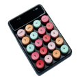 thumbnail image 1 of Mini teclado numérico de 20 teclas Teclado numérico portátil para entrada de datos (negro), 1 of 6