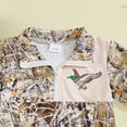 thumbnail image 5 of mgoYE Baby Boy Clothes 6-9 Months Toddler Baby Boy Summer Clothes Retro Camo Hunting Shirts Polo T-Shirt + Camouflage Shorts Set 6 12 18 24 Months(Beige,2-3 Years), 5 of 6