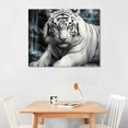 thumbnail image 2 of JRXY Animal Tiger Canvas Wall Art Picture Print for Home Office Living Room Bedroom Decor 20x16in, 2 of 4