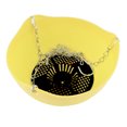 thumbnail image 3 of Unique Bargains 6pcs Yellow Plastic Hanging Flower Pot with Home Garden Decor, 3 of 6
