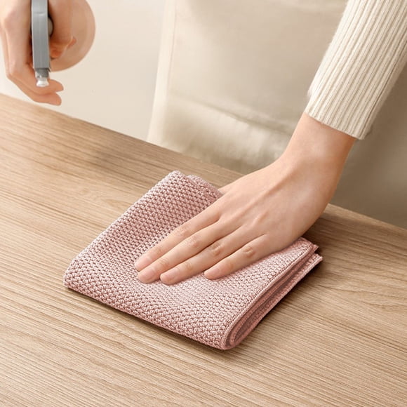 RKSTN bath towels Kitchens Towel Easy To Clean Wet Use Towel Absorbent Lint Cleaning Cloth Thickened Absorbent Microfiber Dishcloths