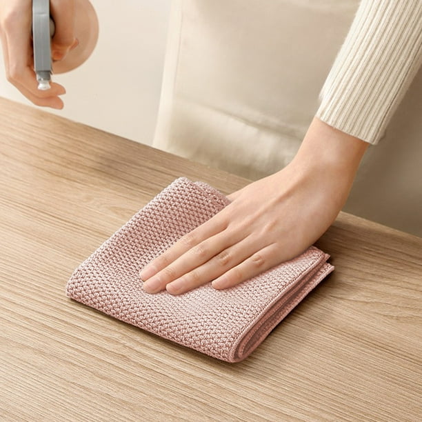 Paños de Cocina de Microfibra Absorbentes y Gruesos | Toalla de Cocina Multiusos para Limpieza En Seco y Húmedo | Paño de Limpieza Reutilizable Sin Pelusa | 30 X 30 Cm (Paquete de 1)
