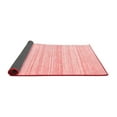 thumbnail image 2 of Ahgly Company Indoor Square Abstract Red Contemporary Area Rugs, 7' Square, 2 of 4