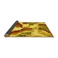 thumbnail image 2 of Ahgly Company Indoor Rectangle Abstract Yellow Modern Area Rugs, 5' x 7', 2 of 4